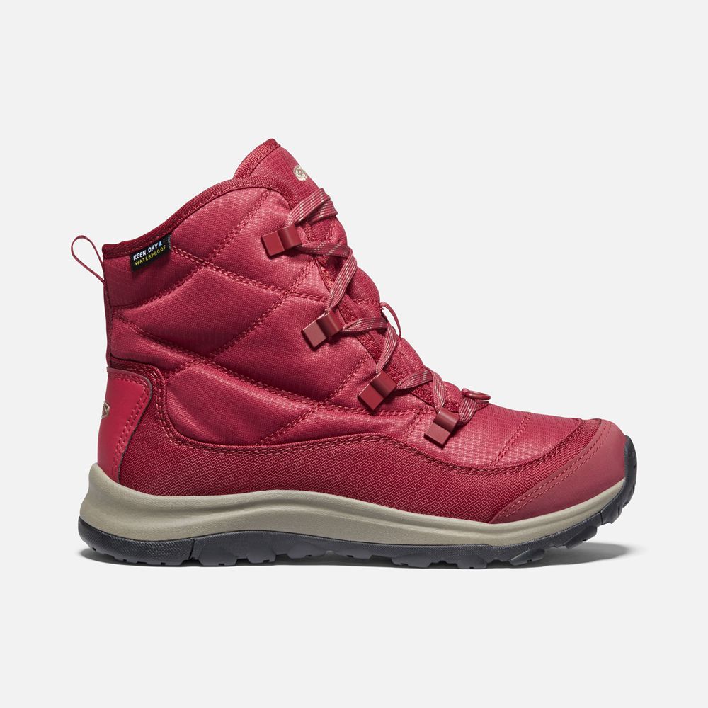 Keen Laarzen Dames Rood - Terradora Ii Waterproof - 84316-WPHC